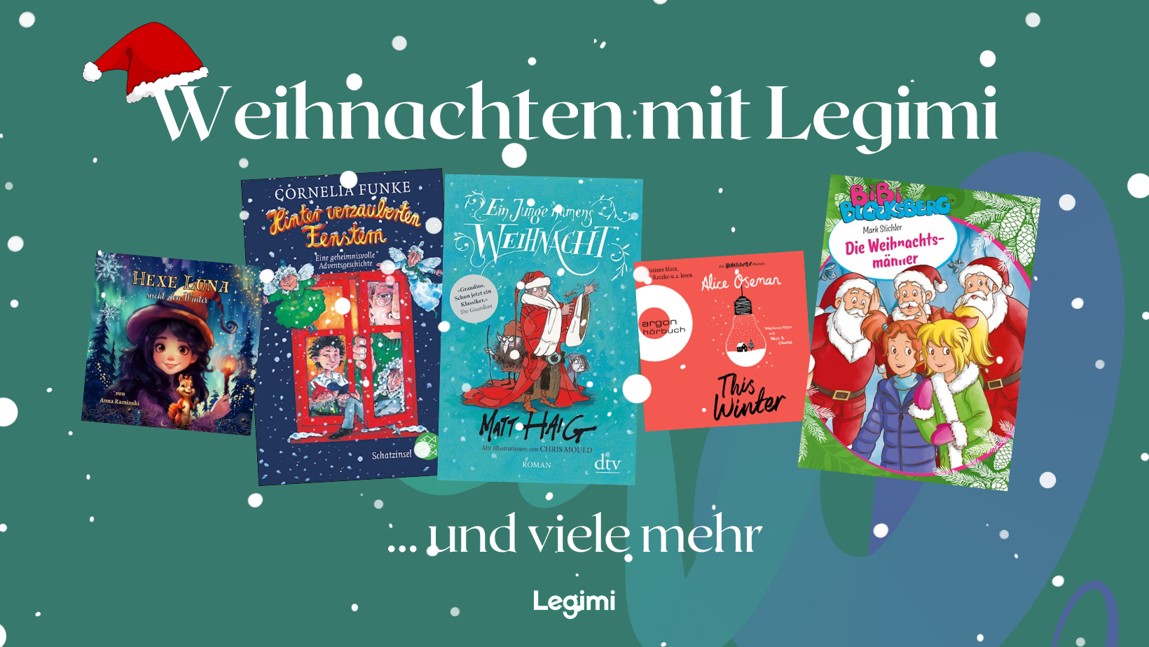 Weihnachten mit Legimi die schönsten Bücher zum Fest